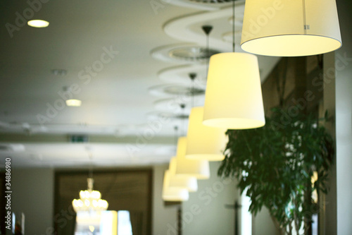 Photo: lights and decor at the hotel lights and decor at the hotel