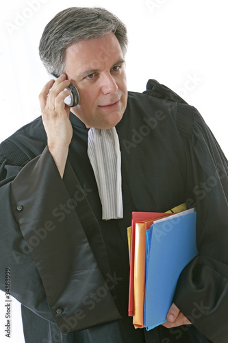 Photo: Avocat en robe Avocat en robe