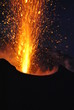 volcano erupting
