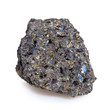 Roche volcanique avec cristaux d'olivine