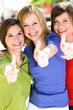 Teens With Thumbs Up Teens With Thumbs Up