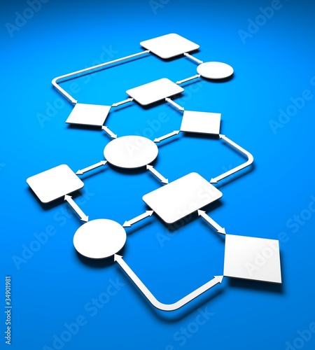 Illustration: Chart diagram Chart diagram