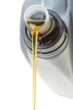 Can car engine oil isolated on white