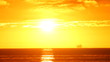 Oil Platform 04 - Sunset real time