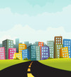Summer Or Spring Town