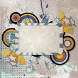 Sfondo retro con cornice - Vintage background with frame Sfondo retro con cornice - Vintage background with frame
