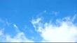 Video: blauer Himmel mit aufziehenden Wolken blauer Himmel mit aufziehenden Wolken