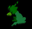 Illustration of united kingdom of great britain