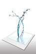 Jet d'eau 3D