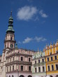 Rathaus und Fasaden in Zamosc - Polen Rathaus und Fasaden in Zamosc - Polen