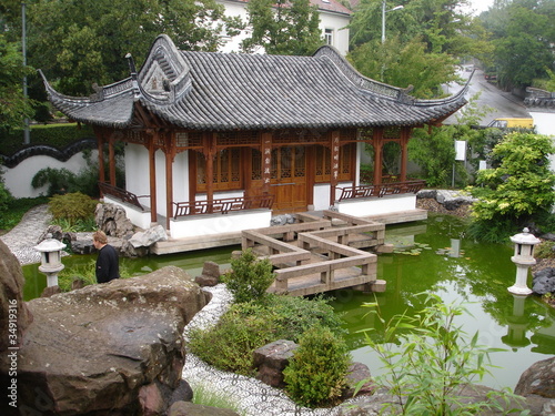 Photo: Beautiful Chinese Pagoda & Garden in Europe Beautiful Chinese Pagoda & Garden in Europe