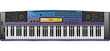 Synthesizer violet-blue