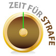uhr - zeit für strafe