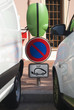 Electric car charging station