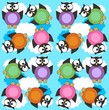 seamless owl pattern