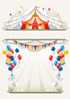 Vector: Circus frame Circus frame