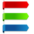 Set of colorful paper tags Set of colorful paper tags