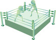 Illustration: boxer boxer