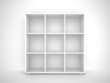 Empty bookshelf Empty bookshelf