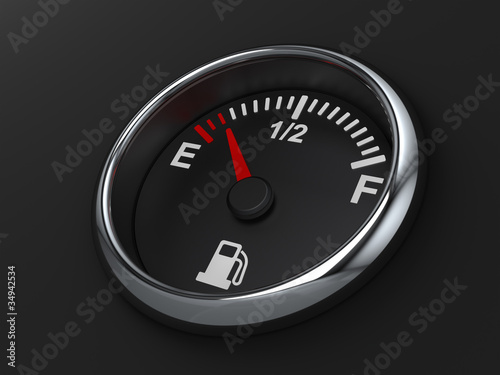 Photo: Fuel gauge Fuel gauge
