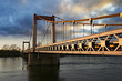 Pont suspendu,  ville de Cosne sur Loire