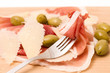 prosciutto, parmesan & oliven