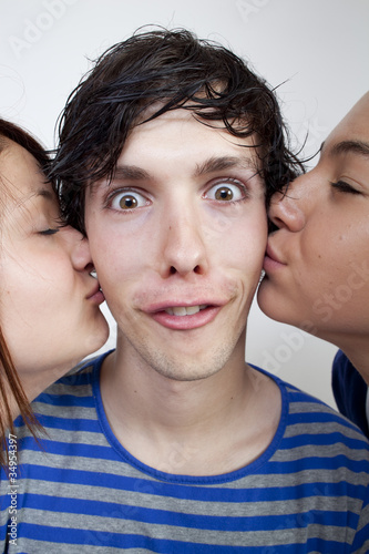 Photo: bisous d'adolescents timidité bisous d'adolescents timidité