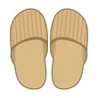 Slippers. Vector illustration