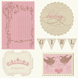 Scrapbook design elements - Beautiful Girl