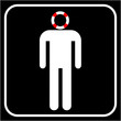 Life belt symbol Life belt symbol