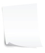 Vektor: white blank paper sheet with curl corner vector white blank paper sheet with curl corner vector