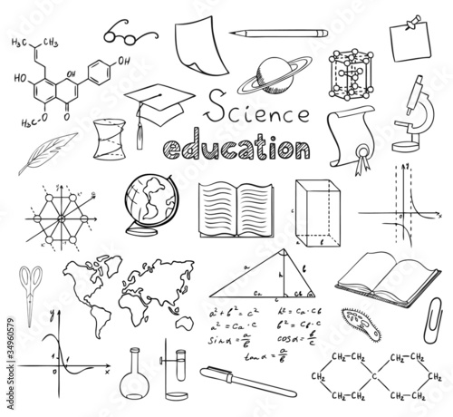 Vector: school and education symbols vector school and education symbols vector