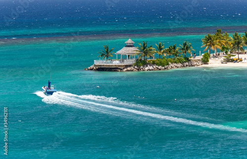 Photo: Boating in Ocho Rios, Jamaica Boating in Ocho Rios, Jamaica