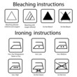 Bleaching and Ironing instruction