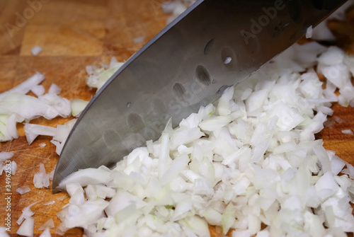 Photo: Zwiebelstücke Zwiebelstücke