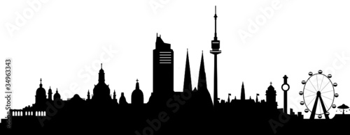 Vektor: Skyline Wien Skyline Wien