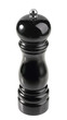 Black wood pepper shaker