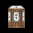 wooden door wooden door