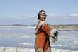 Dancing chukchi woman Dancing chukchi woman