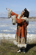 Dancing Chukchi woman Dancing Chukchi woman