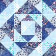 Abstract patchwork background