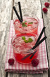 Raspberry lemonade