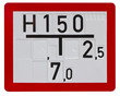sign for firefighters (clipping path included)