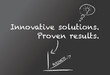 Blackboard - Innovative solutions. Proven results