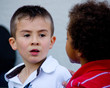 Photo: youthful conversation youthful conversation