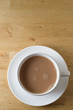 Cup of Tea on Wooden Table