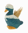Ceramic Duck Toothpick Holder