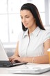 Office worker with laptop