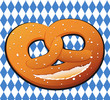 Wiesn Laugenbrezel Plakat