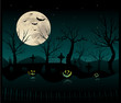 Halloween creepy cemetery background Halloween creepy cemetery background